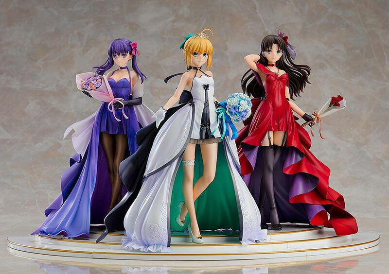 Preview: Saber, Rin Tohsaka und Sakura Matou - 15th Celebration Dress Ver. - Fate/Stay Night - Good Smile Company