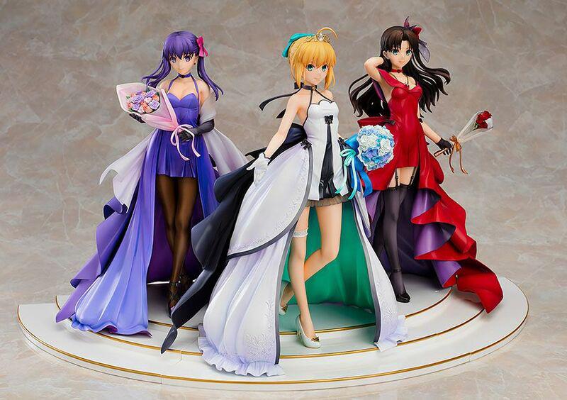 Preview: Saber, Rin Tohsaka und Sakura Matou - 15th Celebration Dress Ver. - Fate/Stay Night - Good Smile Company