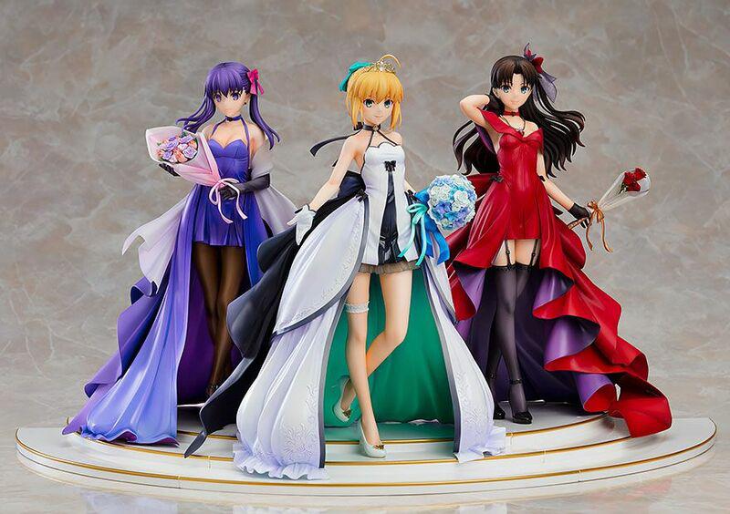 Preview: Saber, Rin Tohsaka und Sakura Matou - 15th Celebration Dress Ver. - Fate/Stay Night - Good Smile Company