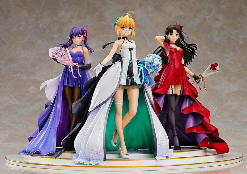 Preview: Saber, Rin Tohsaka und Sakura Matou - 15th Celebration Dress Ver. - Fate/Stay Night - Good Smile Company