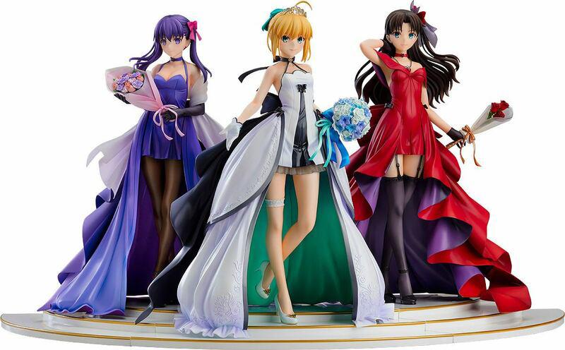 Preview: Saber, Rin Tohsaka und Sakura Matou - 15th Celebration Dress Ver. - Fate/Stay Night - Good Smile Company