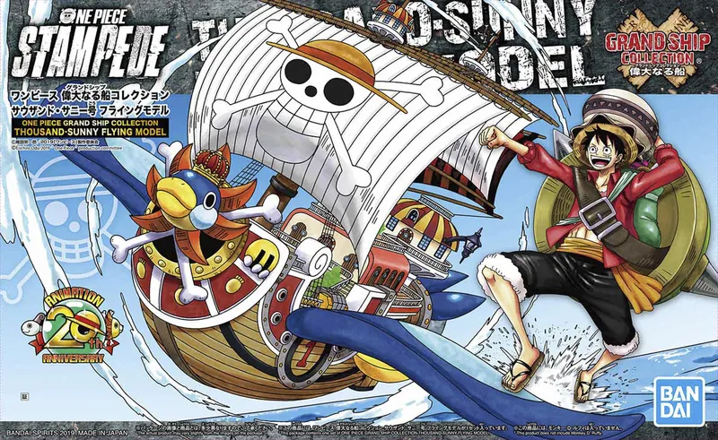 Preview: Thousand Sunny (Flying Model) - One Piece Stampede - Grand Ship Collection - Model Kit