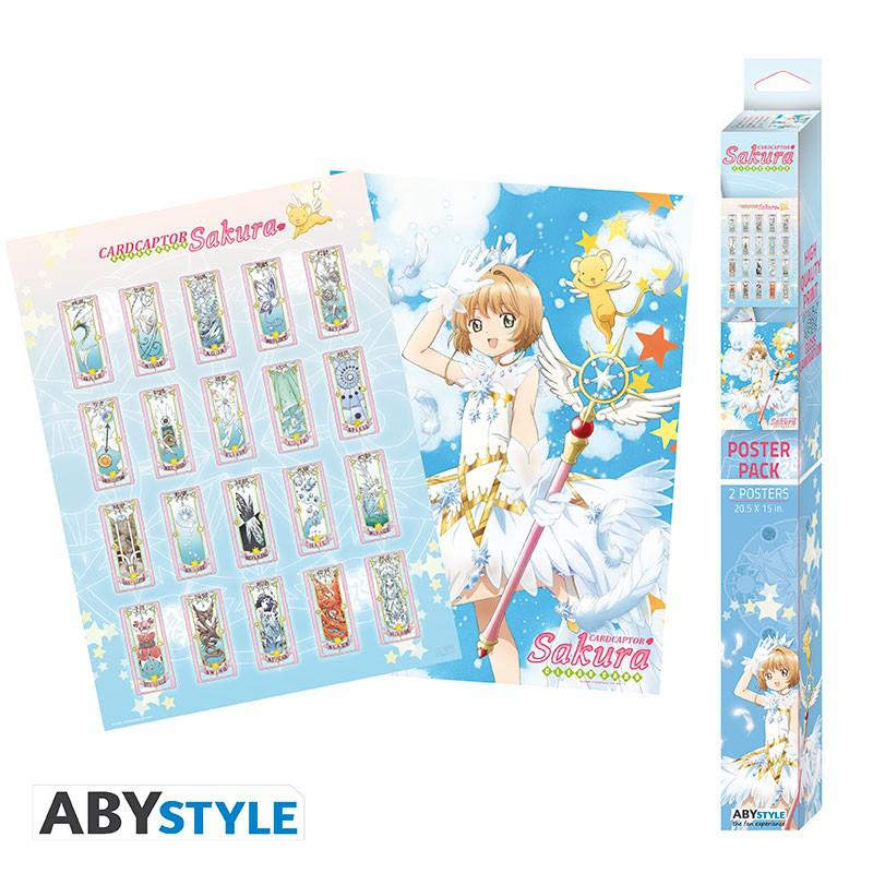 Preview: Card Captor Sakura - Chibi Poster Set - 52 x 38 cm - AbyStyle