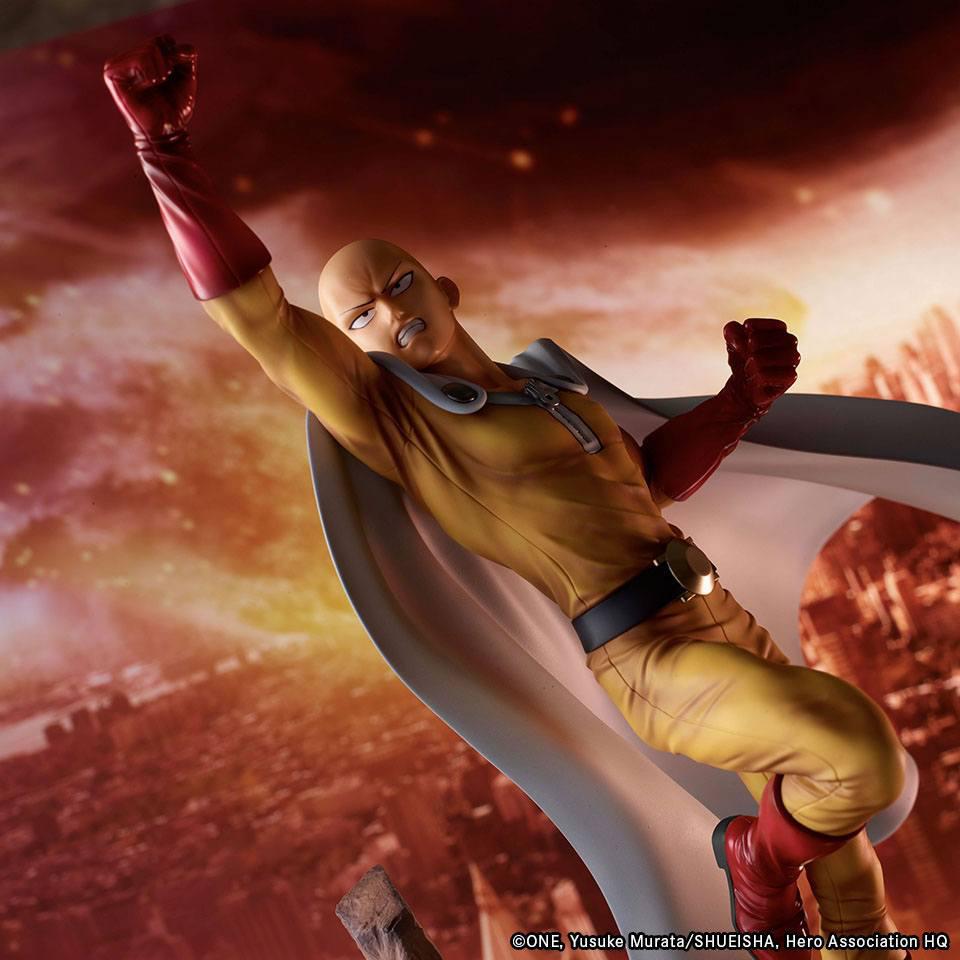 Preview: Saitama - Inseki Hakai - Shibuya Scramble Figure - Alpha Stellite / eStream