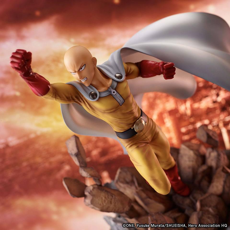 Preview: Saitama - Inseki Hakai - Shibuya Scramble Figure - Alpha Stellite / eStream