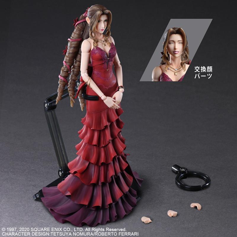 Preview: Aerith Gainsborough - Dress Version - Final Fantasy VII REMAKE Play Arts Kai - Square Enix