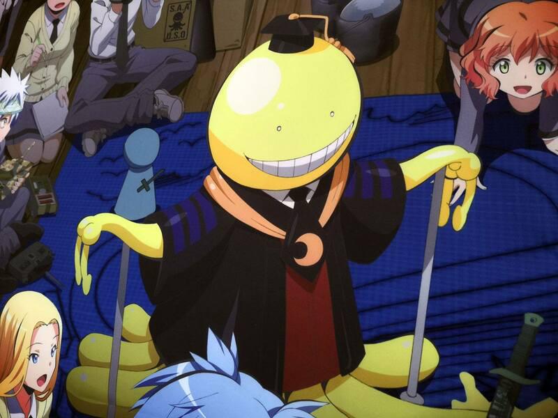 Preview: Koro und Klasse - Assassination Classroom Wanddekoration - Sakami