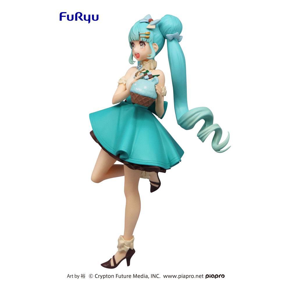 Preview: Hatsune Miku - Chocolate Mint - SweetSweets Series - Furyu