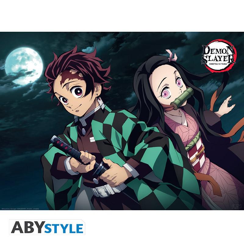 Preview: Gruppe & Duo - Set 2 Chibi Poster - (52 x 38 cm) - Demon Slayer - AbyStyle