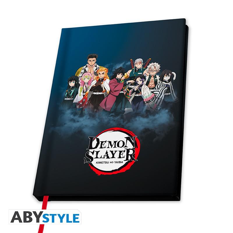 Preview: Demon Slayer - A5 Notizbuch "Pillars" - AbyStyle