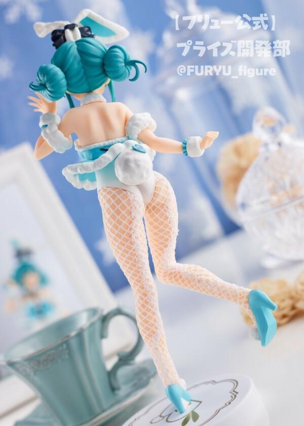 Preview: Hatsune  Miku - White Rabbit - Vocaloid BiCute Bunnies -  FuRyu - Neuauflage