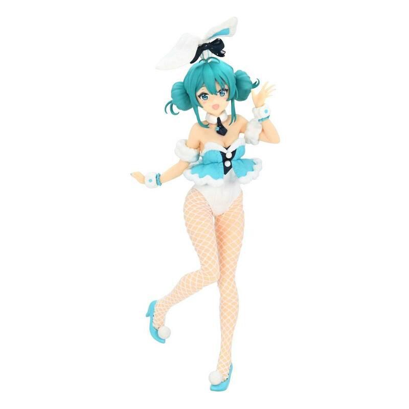 Preview: Hatsune  Miku - White Rabbit - Vocaloid BiCute Bunnies -  FuRyu - Neuauflage