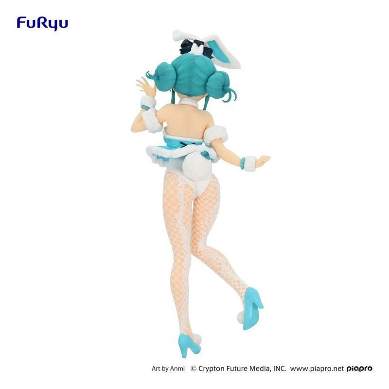 Preview: Hatsune  Miku - White Rabbit - Vocaloid BiCute Bunnies -  FuRyu - Neuauflage