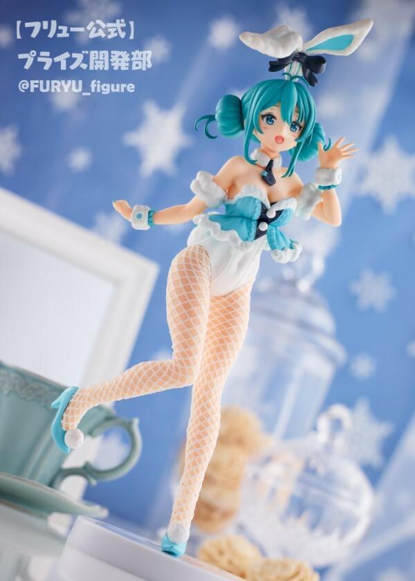 Preview: Hatsune  Miku - White Rabbit - Vocaloid BiCute Bunnies -  FuRyu - Neuauflage