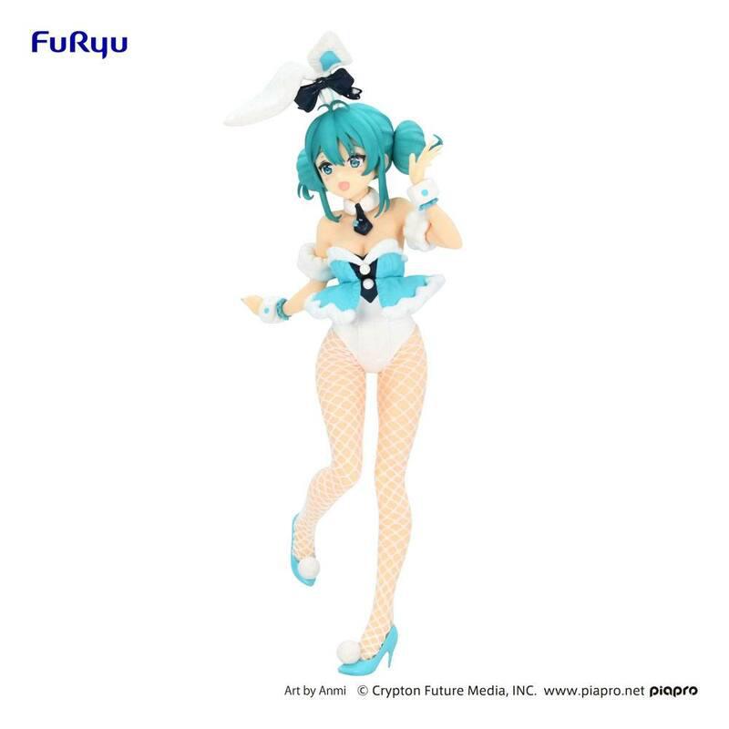 Preview: Hatsune  Miku - White Rabbit - Vocaloid BiCute Bunnies -  FuRyu - Neuauflage