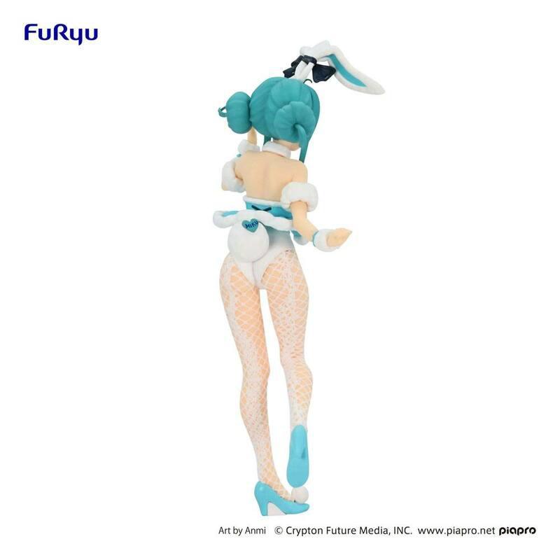 Preview: Hatsune  Miku - White Rabbit - Vocaloid BiCute Bunnies -  FuRyu - Neuauflage