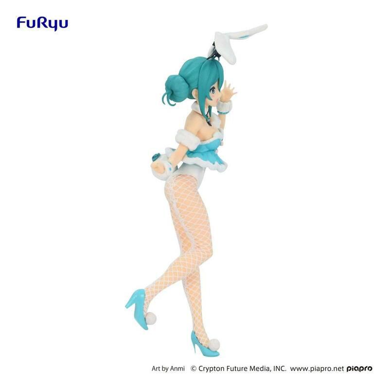 Preview: Hatsune  Miku - White Rabbit - Vocaloid BiCute Bunnies -  FuRyu - Neuauflage