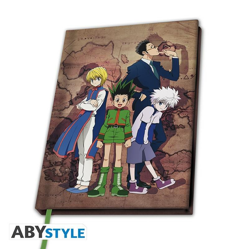 Preview: Hunter X Hunter - Notebook/ Notizbuch - "Gruppe" - AbyStyle