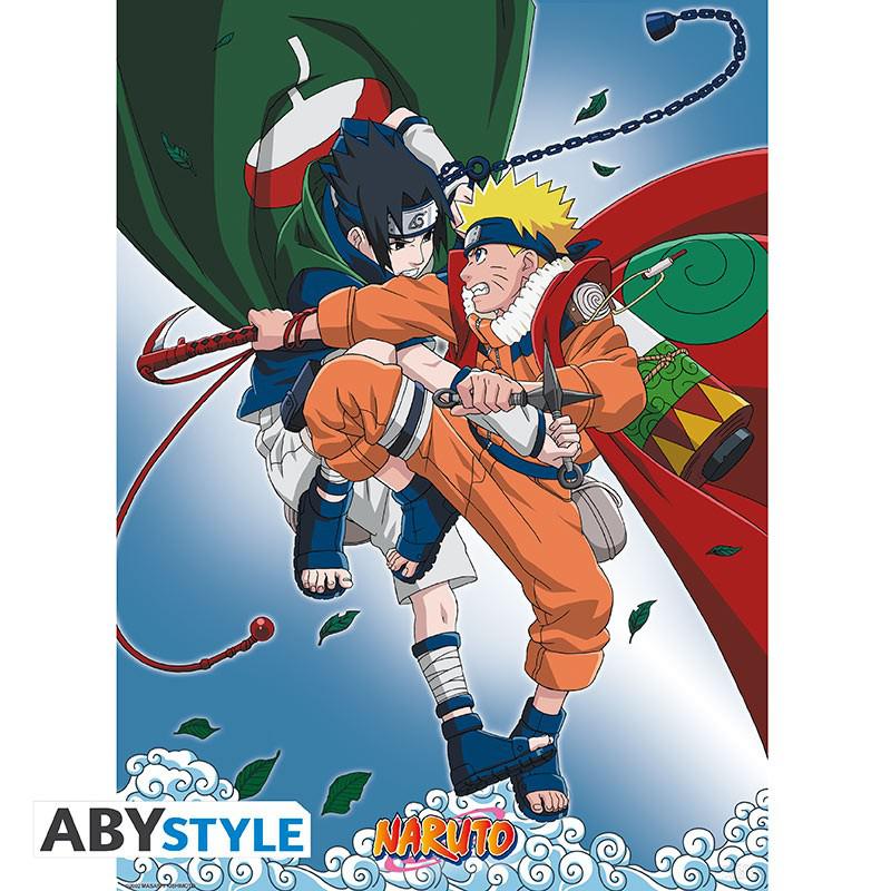 Preview: NARUTO - Set 2 Chibi Posters - Team 7 (52x38) - ABYStyle