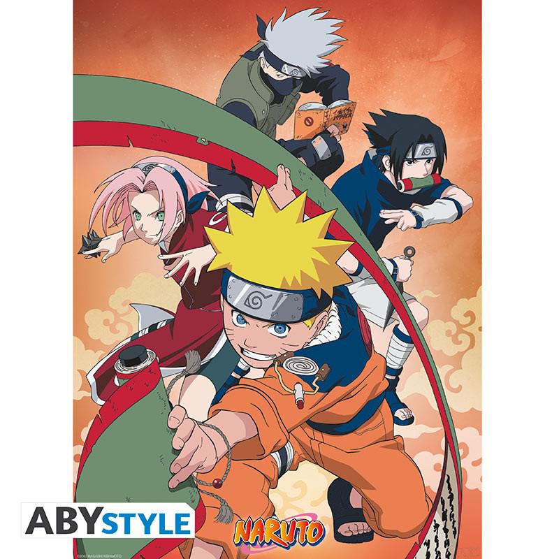 Preview: NARUTO - Set 2 Chibi Posters - Team 7 (52x38) - ABYStyle