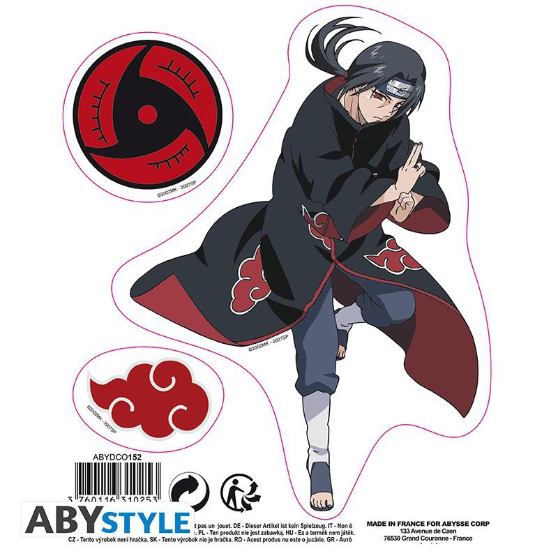 Preview: Sasuke und Itachi - Mini Sticker Set - Naruto Shippuden - ABYStyle