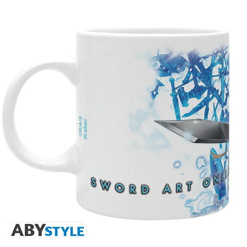 Preview: Sword Art Online - 320 ml Tasse - "Asuna & Kirito Swords" - AbyStyle