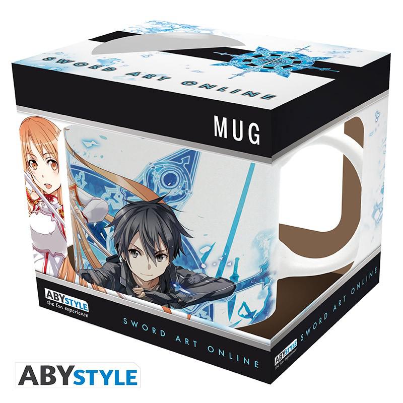 Preview: Sword Art Online - 320 ml Tasse - "Asuna & Kirito Swords" - AbyStyle