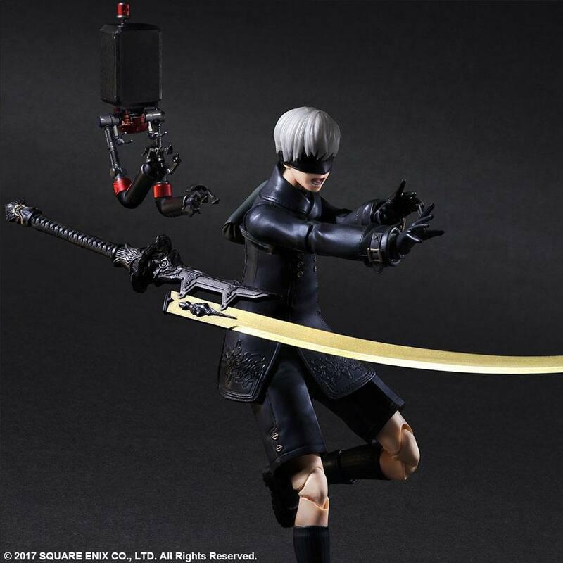 Preview: YoRHa No. 9 Type S - DX Version - NieR Automata Play Arts - Square Enix