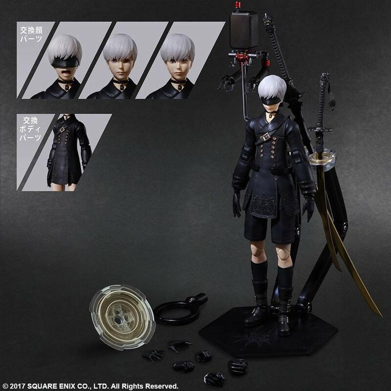 Preview: YoRHa No. 9 Type S - DX Version - NieR Automata Play Arts - Square Enix