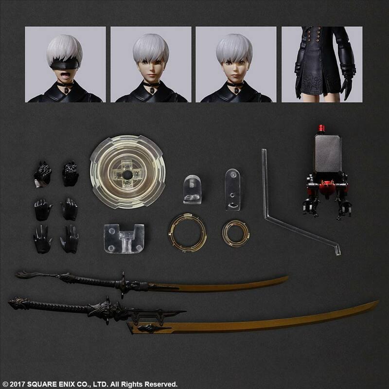 Preview: YoRHa No. 9 Type S - DX Version - NieR Automata Play Arts - Square Enix