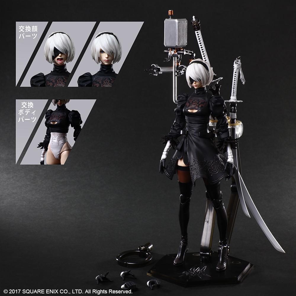 Preview: YoRHa No. 2 Type B - DX Version - NieR Automata Play Arts - Square Enix