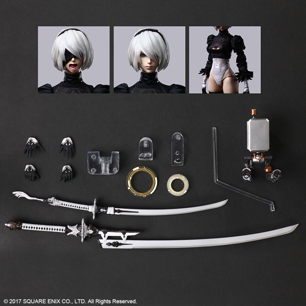 Preview: YoRHa No. 2 Type B - DX Version - NieR Automata Play Arts - Square Enix