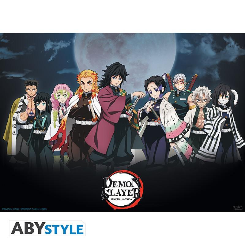 Preview: Hashira & Trio - Set 2 Chibi Poster - (52 x 38 cm) - Demon Slayer - AbyStyle