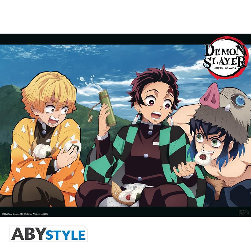 Preview: Hashira & Trio - Set 2 Chibi Poster - (52 x 38 cm) - Demon Slayer - AbyStyle