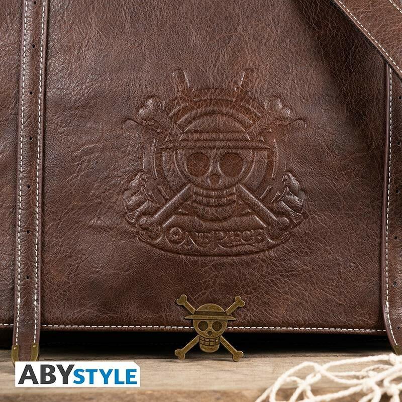 Preview: "Strohhut-Bande" - One Piece - Hochwertige Premium-Schultertasche - AbyStyle