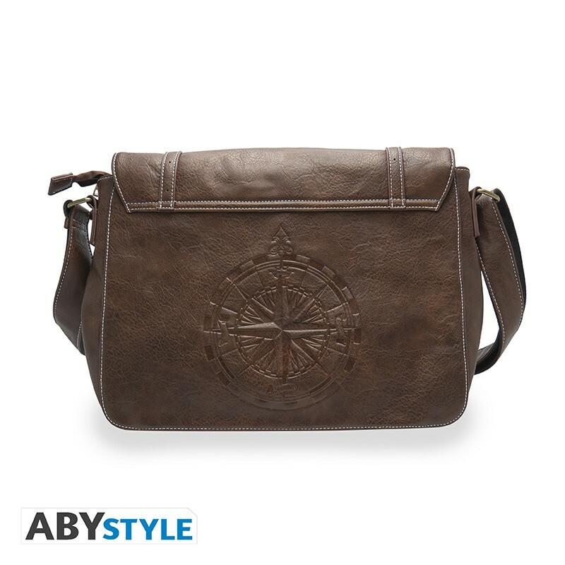 Preview: "Strohhut-Bande" - One Piece - Hochwertige Premium-Schultertasche - AbyStyle