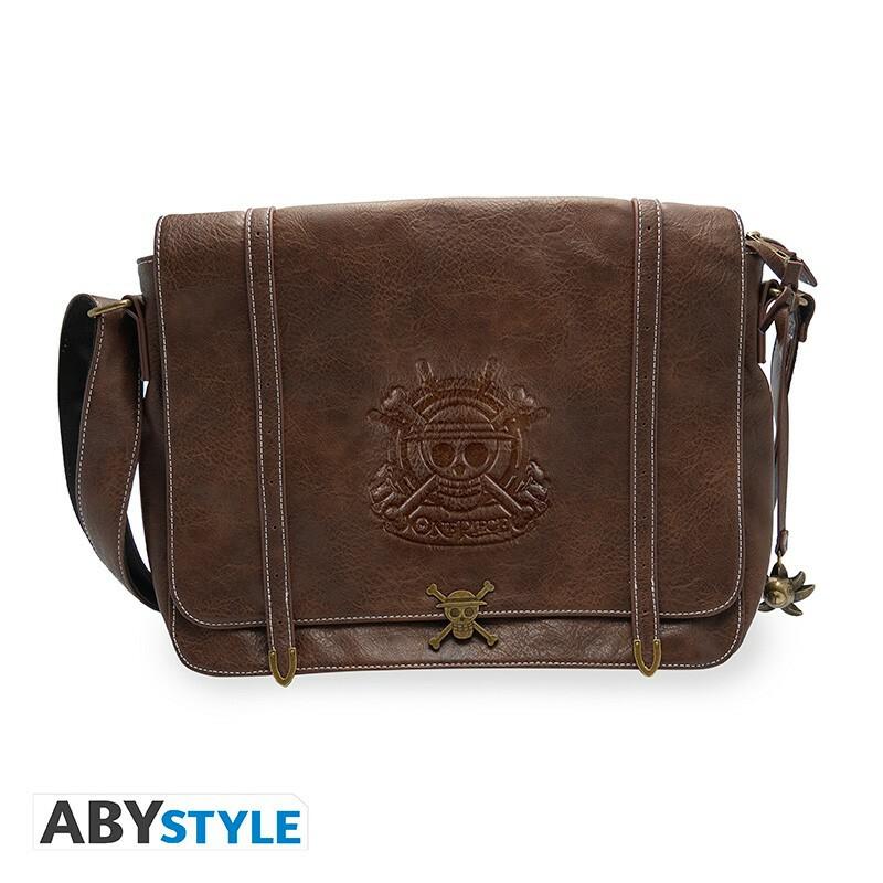 Preview: "Strohhut-Bande" - One Piece - Hochwertige Premium-Schultertasche - AbyStyle