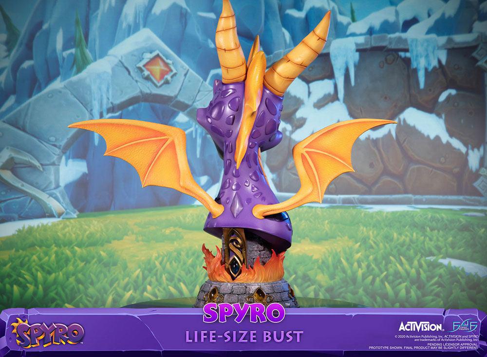 Preview: Spyro - Life-Size Büste - Spyro Reignited Trilogy - First 4 Figures