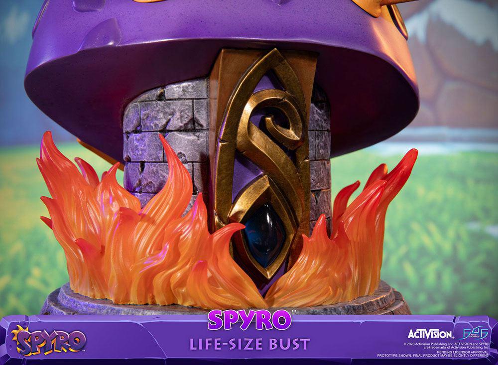 Preview: Spyro - Life-Size Büste - Spyro Reignited Trilogy - First 4 Figures