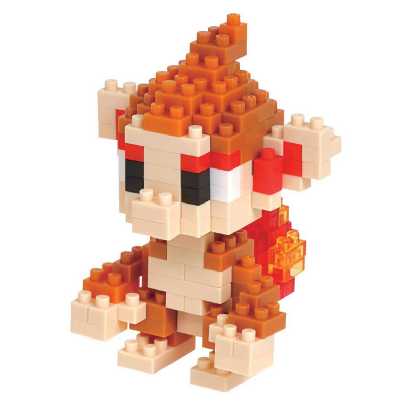 Panflam Chimchar Ouisticram  - Pokémon // Mini series NANOBLOCK - NBPM-078