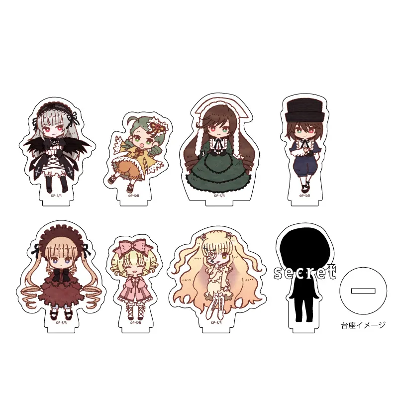 Lucky Box - Rozen Maiden - Mini Acrylaufsteller (Retro Version) - A3