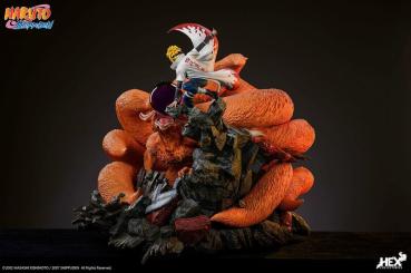 Battle of Destiny: Namikaze Minato vs Kurama - Naruto Shippuden Statue - HEX Collectibles