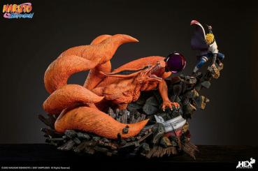 Battle of Destiny: Namikaze Minato vs Kurama - Naruto Shippuden Statue - HEX Collectibles