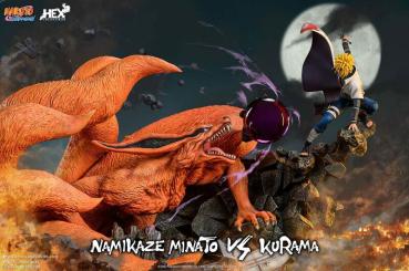 Battle of Destiny: Namikaze Minato vs Kurama - Naruto Shippuden Statue - HEX Collectibles