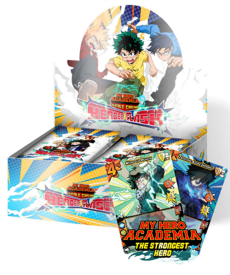 Booster Display - Series 03: Heroes Clash (24 Booster mit je 10 Karten) - My Hero Academia Collectible Card Game