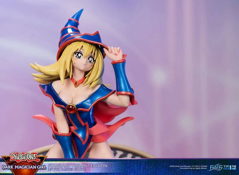 Schwarzes / Dunkles Magiermädchen - Vibrant Edition - First 4 Figures - Yu-Gi-Oh! PVC Figur