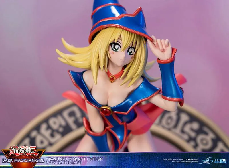 Schwarzes / Dunkles Magiermädchen - Vibrant Edition - First 4 Figures - Yu-Gi-Oh! PVC Figur