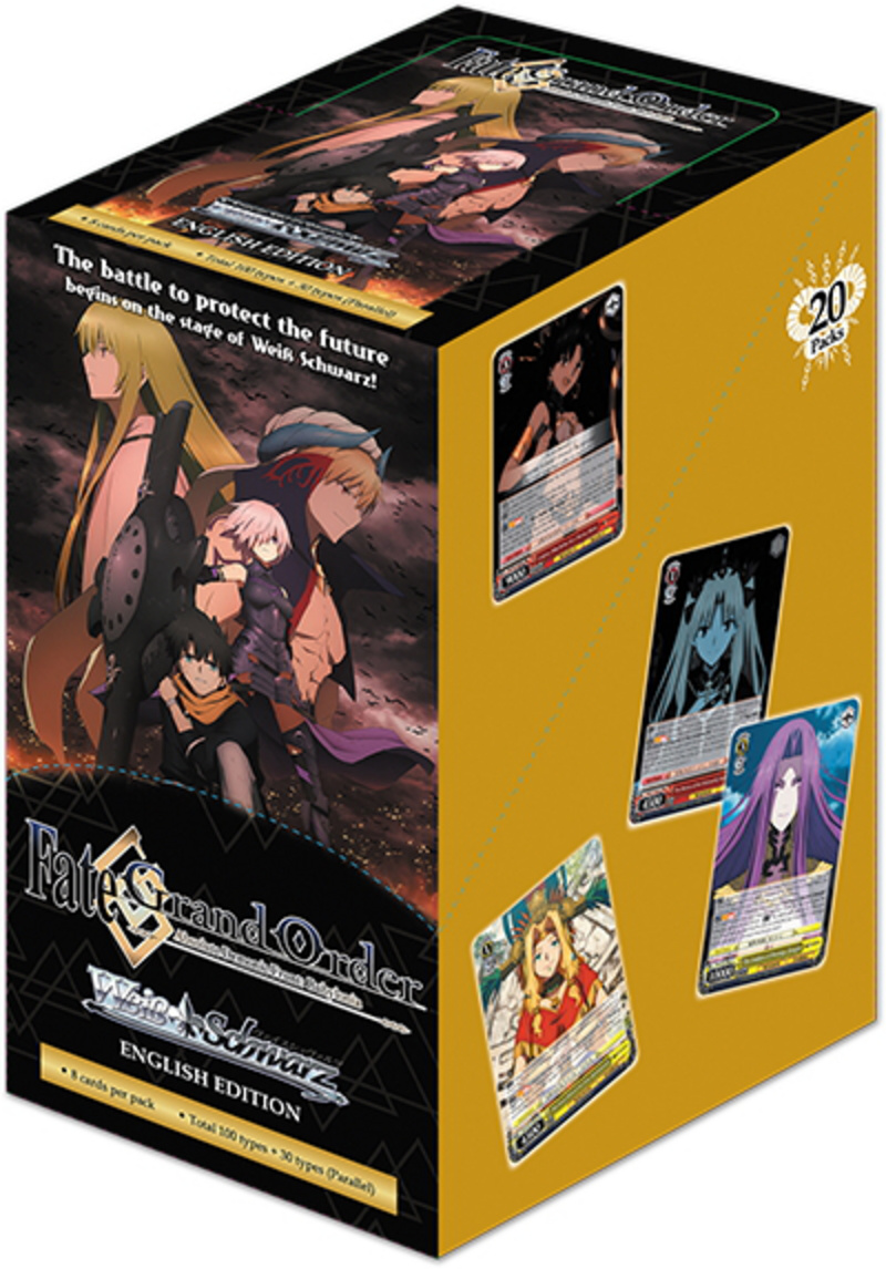 Weiss Schwarz - Fate/Grand Order Absolute Demonic Front: Babylonia - Booster Packung (8 Karten) - (Englische Version)