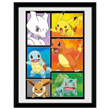 Pokemon - "Comic Panel" Gerahmtes Poster (30.5 x 40.6cm) - ABYStyle