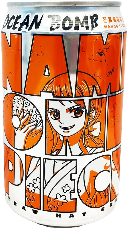 Ocean Bomb Limonade - Mango - Nami - Limitierte One Piece Edition (Inklusive 25 Cent Pfand) [EINWEG]